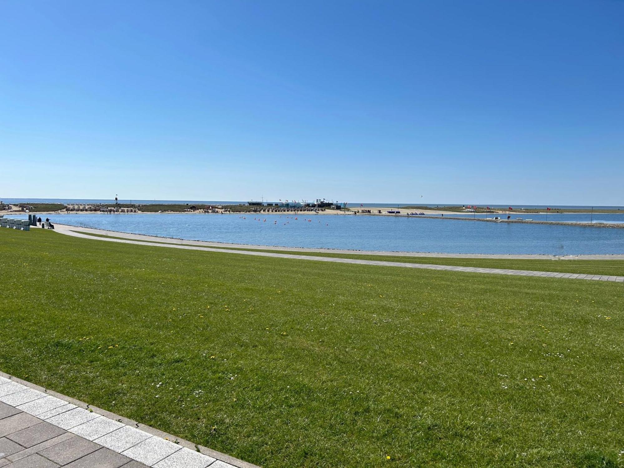 Ferienwohnung Ritthoff Perlebucht - Mit Strandkorb Am Meer Und Kostenloser Eintritt Ins Schwimmbad Бюзум Экстерьер фото