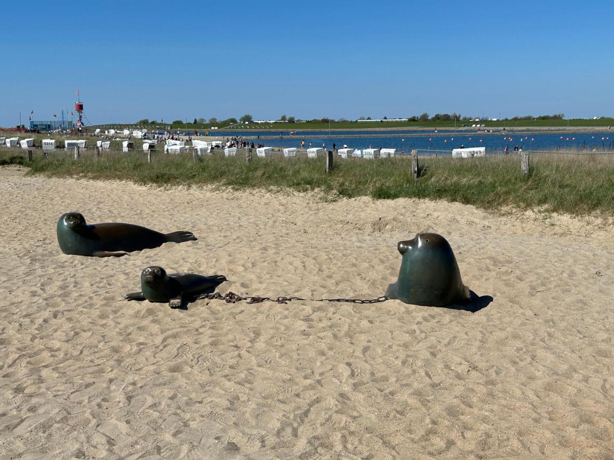 Ferienwohnung Ritthoff Perlebucht - Mit Strandkorb Am Meer Und Kostenloser Eintritt Ins Schwimmbad Бюзум Экстерьер фото